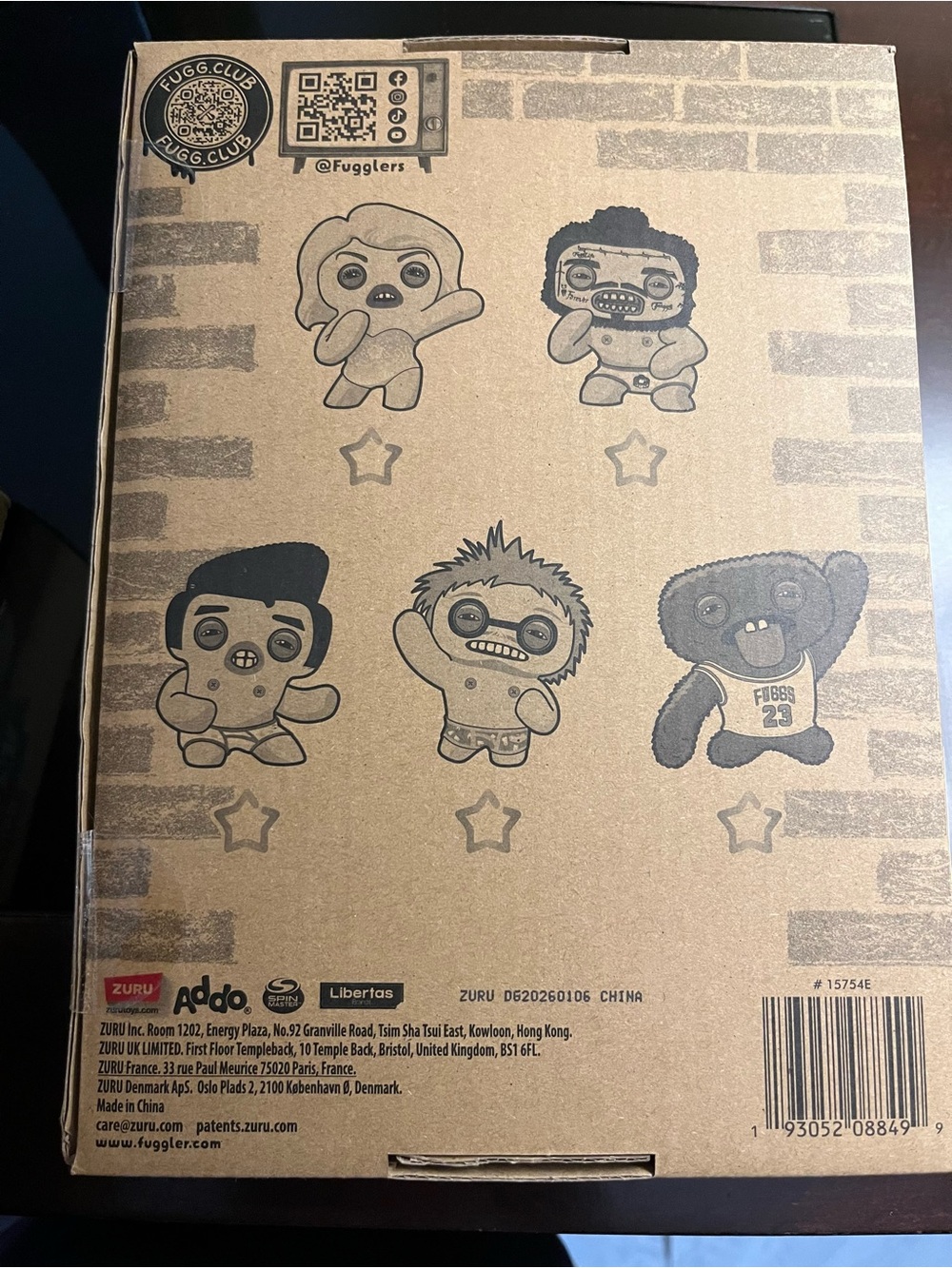 ZURU Fuggler Fugg Stars GREAZEE (Elvis) 9” Plush NIB Ugly Monster Collectible - Picture 3 of 7
